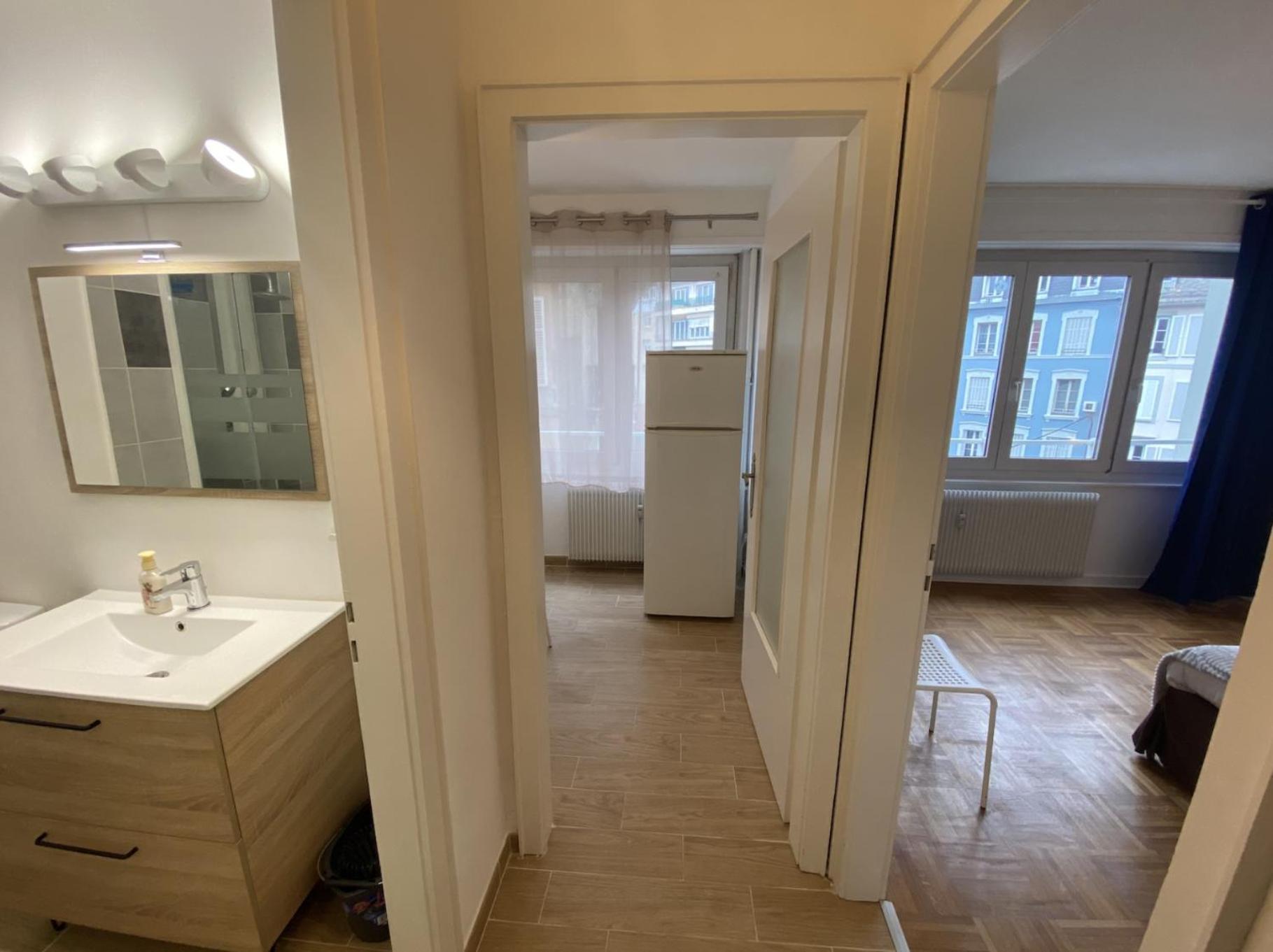 Appartement Gare Strasbourg Avec Parking Exteriér fotografie